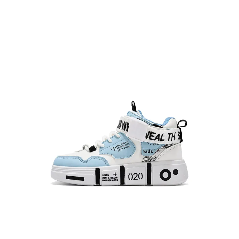 ROBINHOOD Slip Resistant Mid Top Kids' Skateboarding Shoes Kids'-8