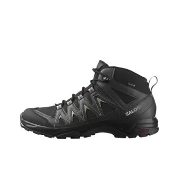 SALOMON X Braze Anti Slip Wear Resistant Mid Top Trekking Shoes Women's Black
