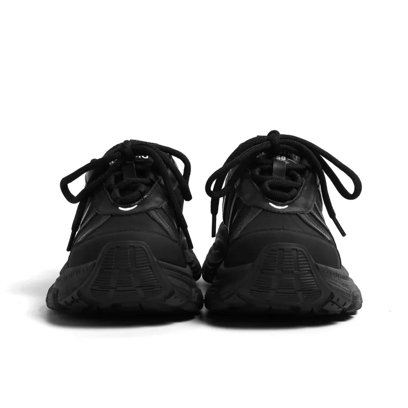 HUANQIU Cushioning, Slip Resistant, And Abrasion Resistant Low Top Chunky Sneakers Women's-11
