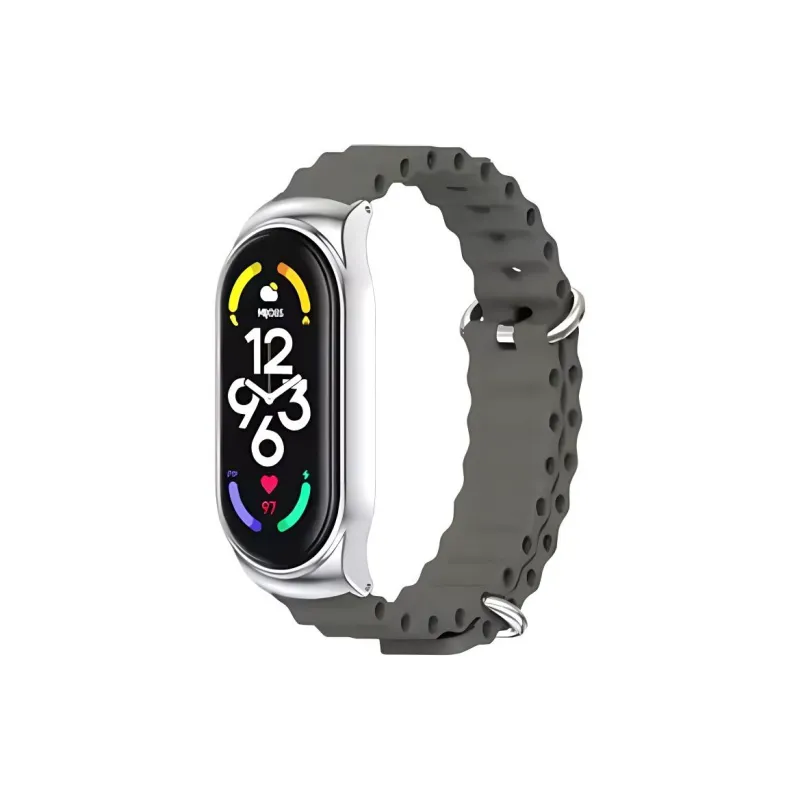 YADIQI Watch Band Xiaomi Compatibility Silicone Material-22