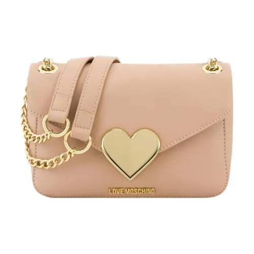 LOVE MOSCHINO Heart-plaque Shoulder Bag