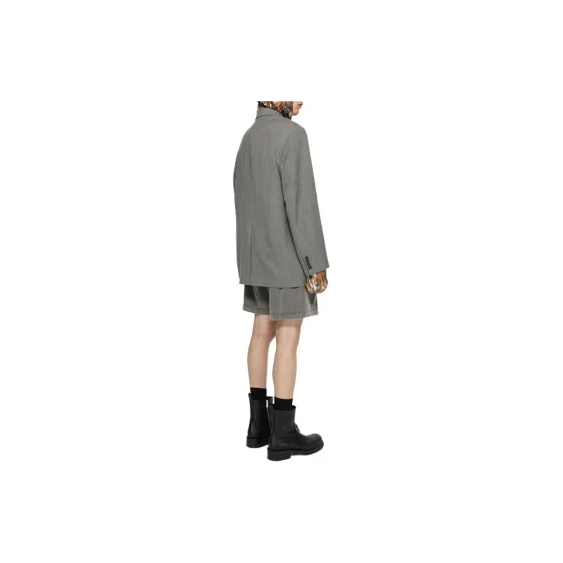 Acne Studios Business Suits Men Heather Gray-4