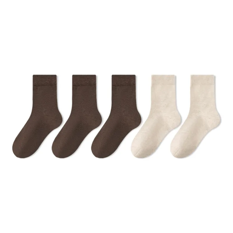 Moremoli Mid Calf Socks Women's 5 Pack-3