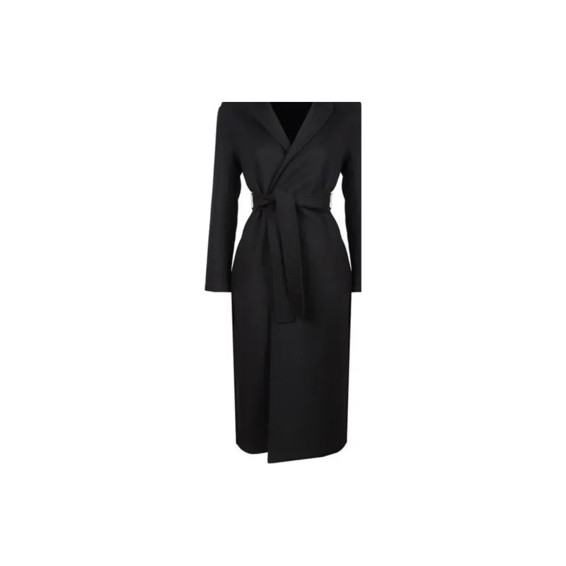'S MAX MARA Coats Women's Black-4