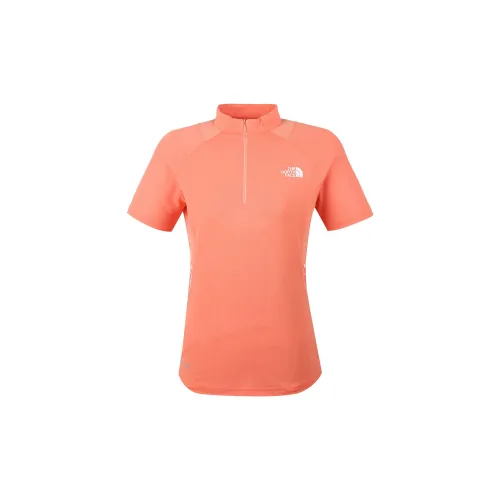 THE NORTH FACE T-Shirts Women's Peach