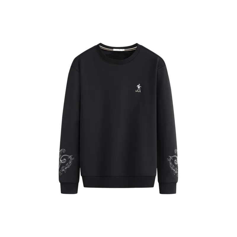 Dance With Wolves Sweatshirt Men's Black-0