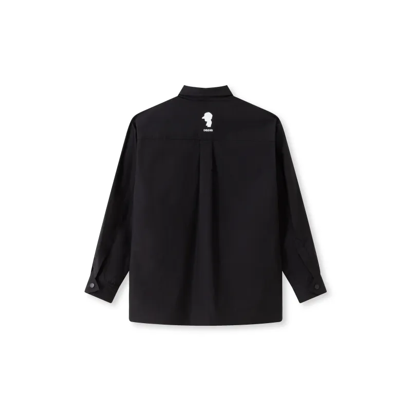 CHOUCHOUS Shirts Unisex Black-1