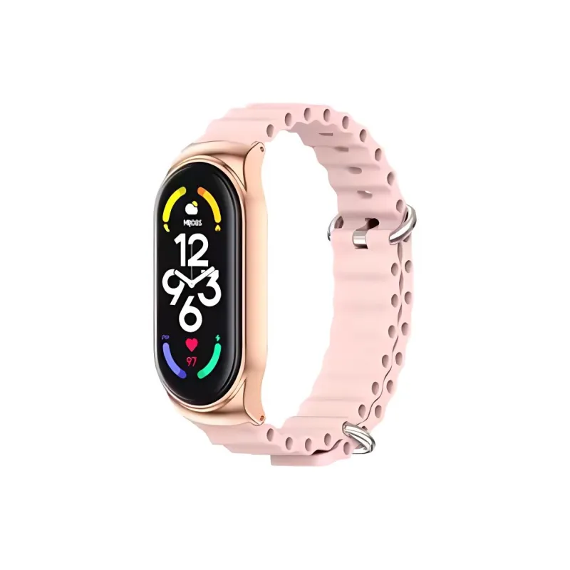 YADIQI Watch Band Xiaomi Compatibility Silicone Material-25
