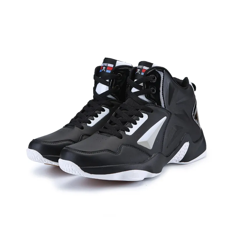 AMICNIEGD Grip Anti-Slip And Wear-Resistant High-Top Basketball Shoes Men's-5