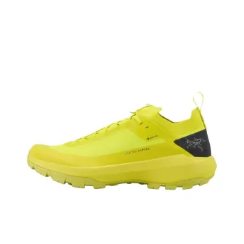 Arcteryx Verte Anti Slip Wear Resistant Low Top Outdoor Shoes Men's Yellow Black