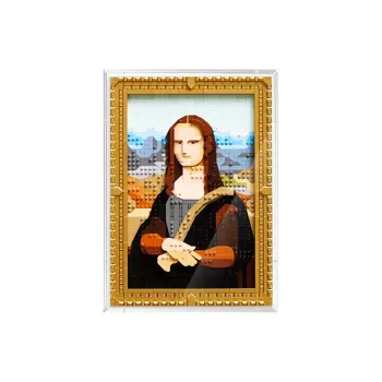 LIGHT YOUR BRICKS Compatibility Building Block 31213 Mona Lisa's Smile Storage Box Model Accessories