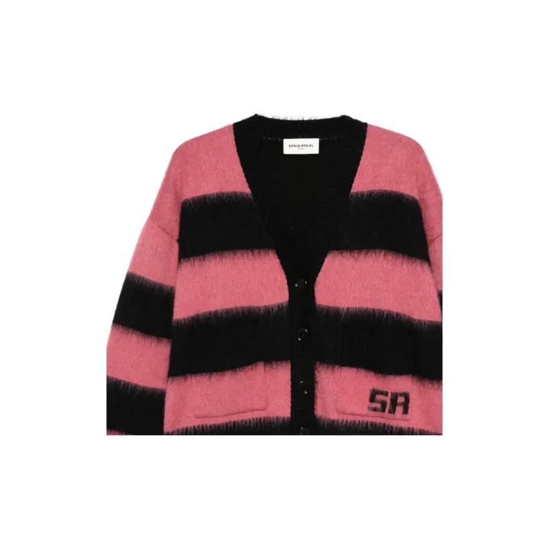 Sonia Rykiel Brushed Striped Cardigan-2