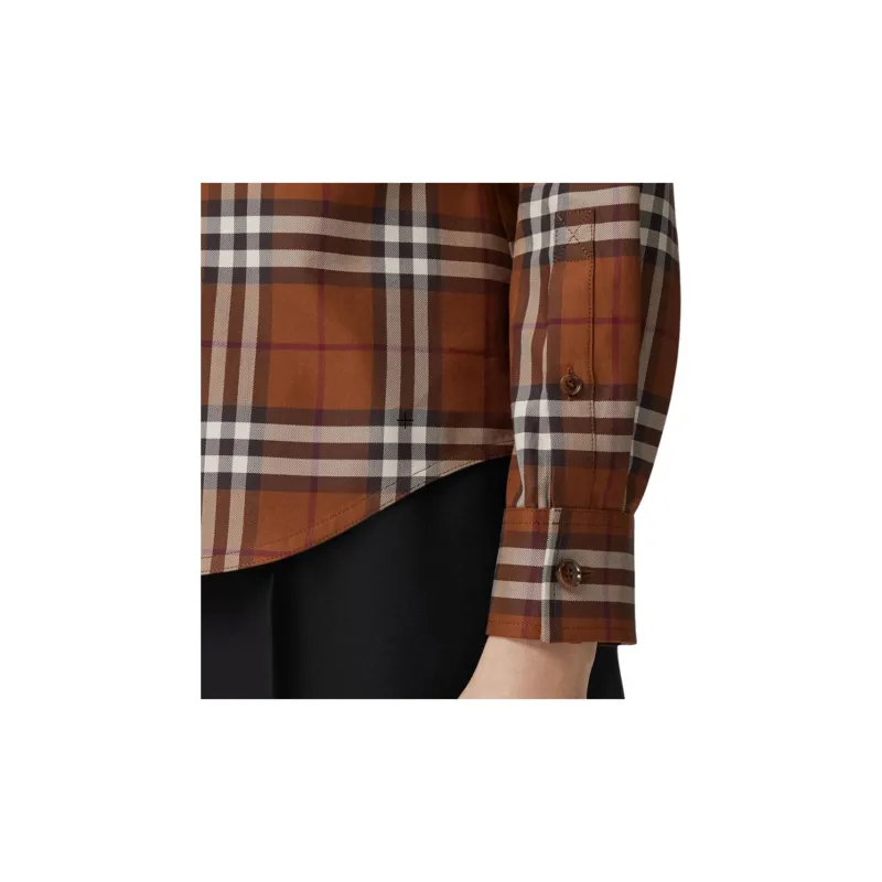 Burberry Vintage Checked Long Sleeved Shirt-5