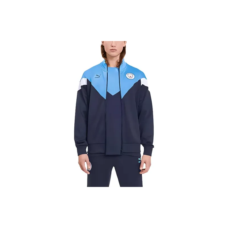 PUMA MCFC Jacket Men's Light Blue-1