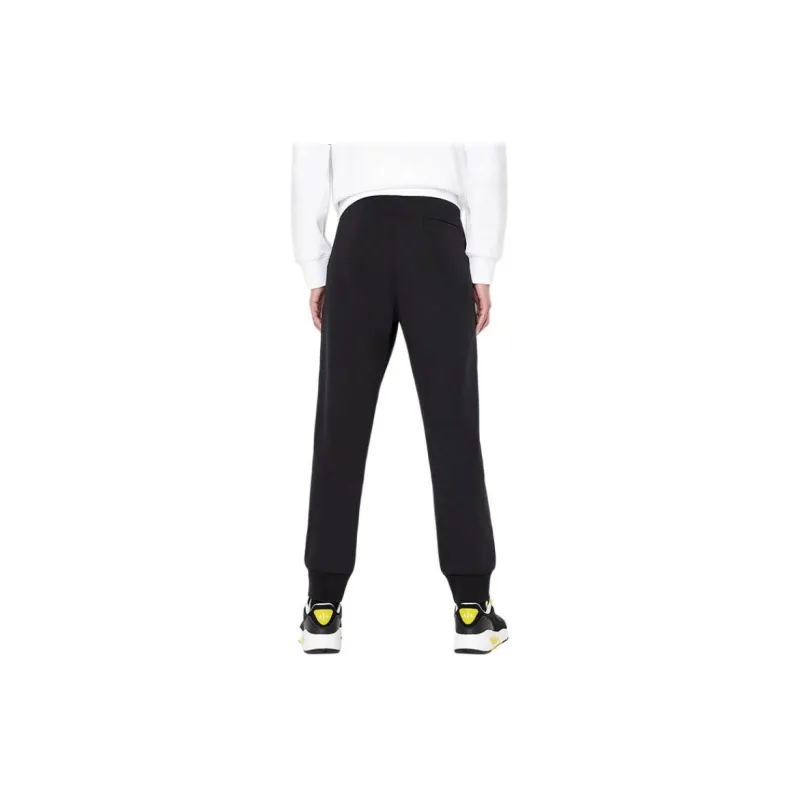 ARMANI EXCHANGEAE SS22 Knitted Sports Pants Men's Black-3