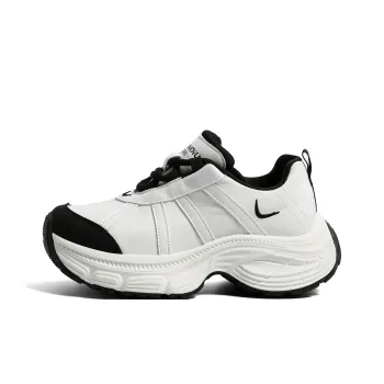 HUANQIU Cushioning, Slip Resistant, And Abrasion Resistant Low Top Chunky Sneakers Women's