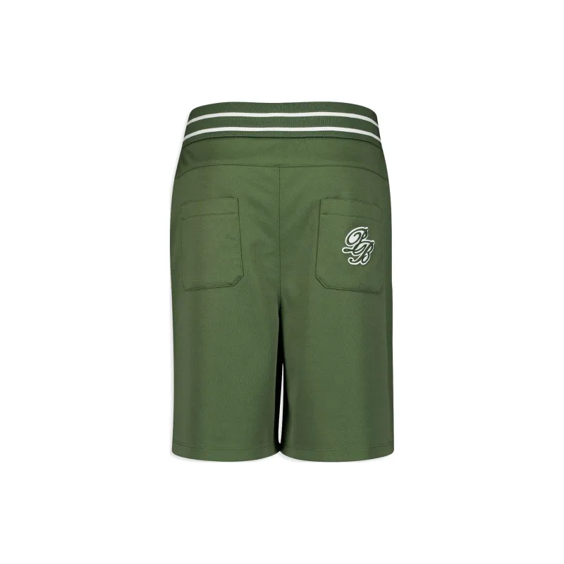 BALMAIN Logo print Drawstring Shorts-1