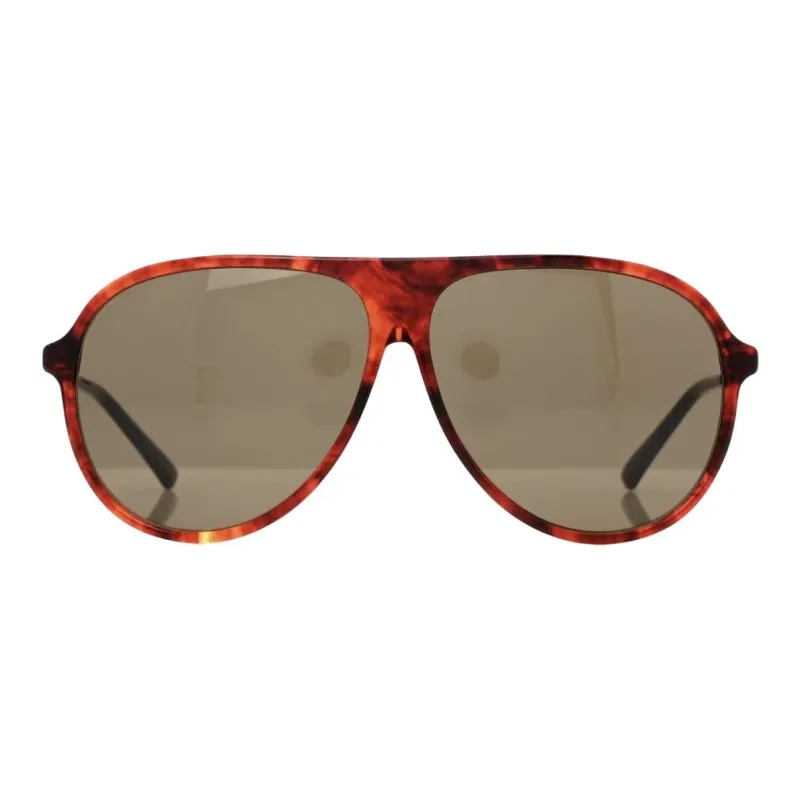GUCCI Acetate Shield Sunglasses-1