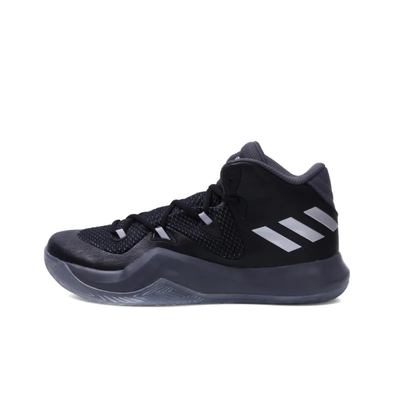 Adidas D Rose 773 Wear-Resistant Mid-Top Basketball Shoes Men's Black-0