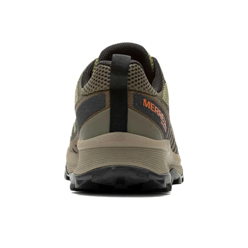 MERRELL Speed Eco Anti Slip Wear Resistant Low Top Hiking Shoes Men's Green-4