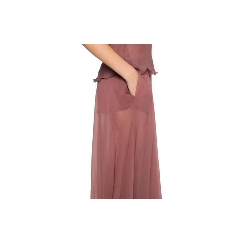 Chloé Flou Midi Skirt-4