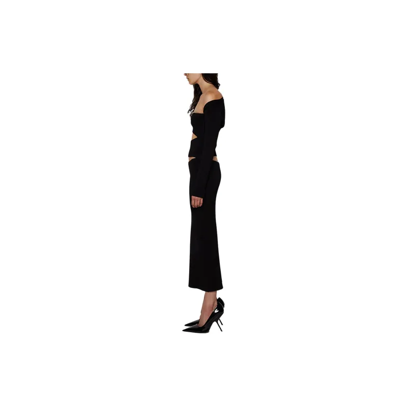 Christopher Esber Cut out Knitted Dress-3
