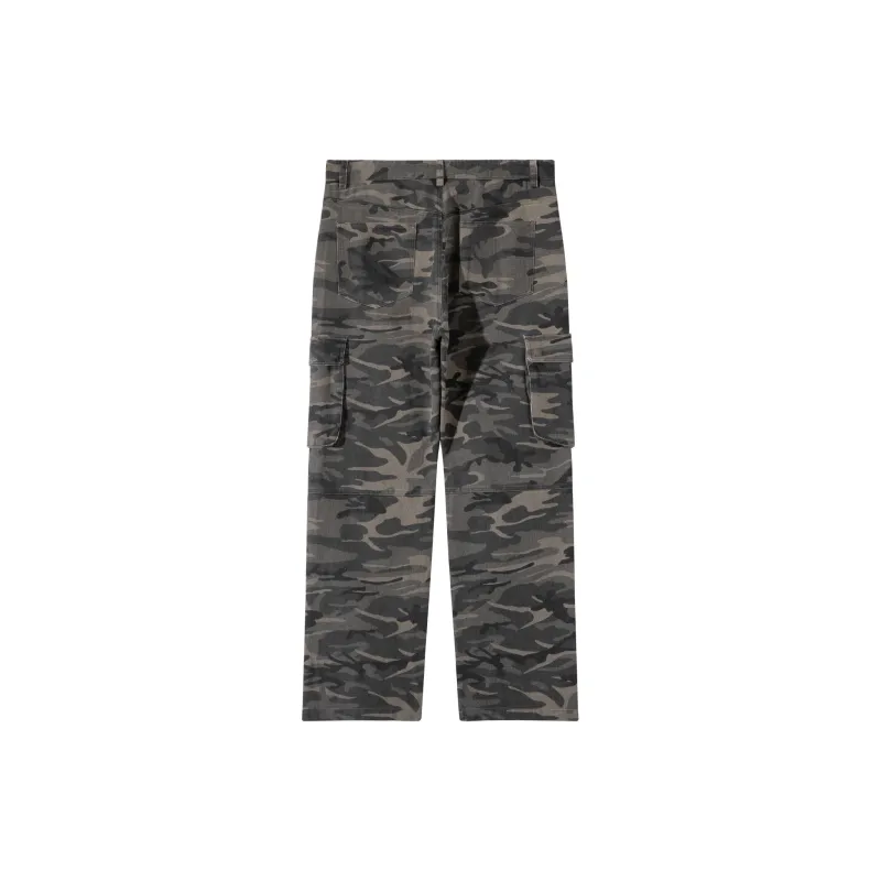 SANBAI STUDIO Casual Pants Unisex Camouflage-2