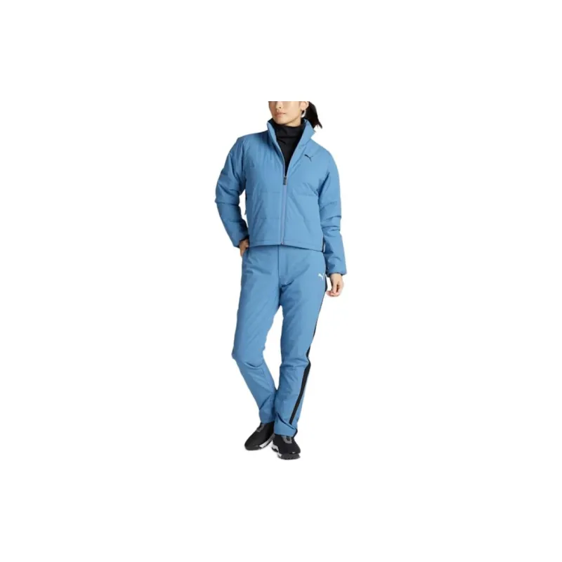 PUMA Golf PF Golf Puffer Jacket Women's Blue-4