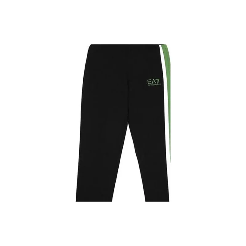 EMPORIO ARMANI SS23 Sports Pants Women's Black Green-5