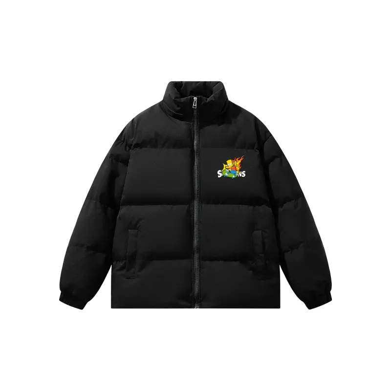 The Simpsons Puffer Jacket Unisex-1