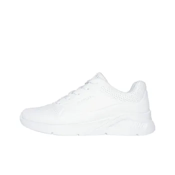 Skechers Uno Lite Cushioned Slip-Resistant Low-Top Casual Shoes Men's White