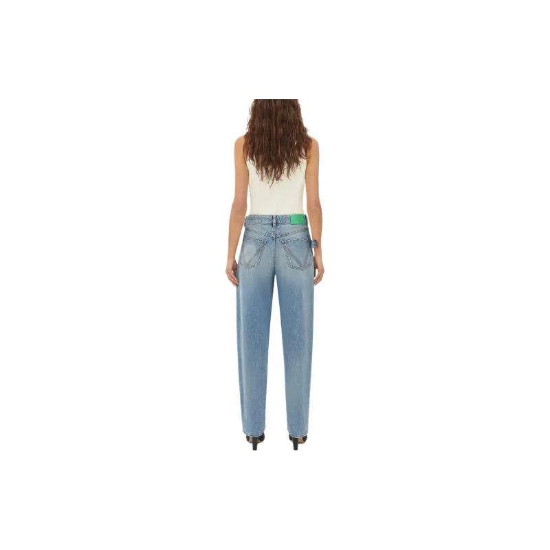 Bottega Veneta High Waisted Relaxed Fit Jeans-3