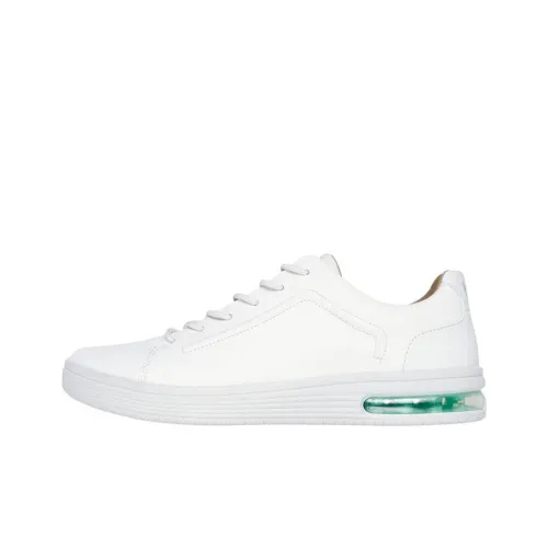 Skechers MARK NASON Anti-Slip Wear-Resistant Low-Top Casual Shoes Men's White