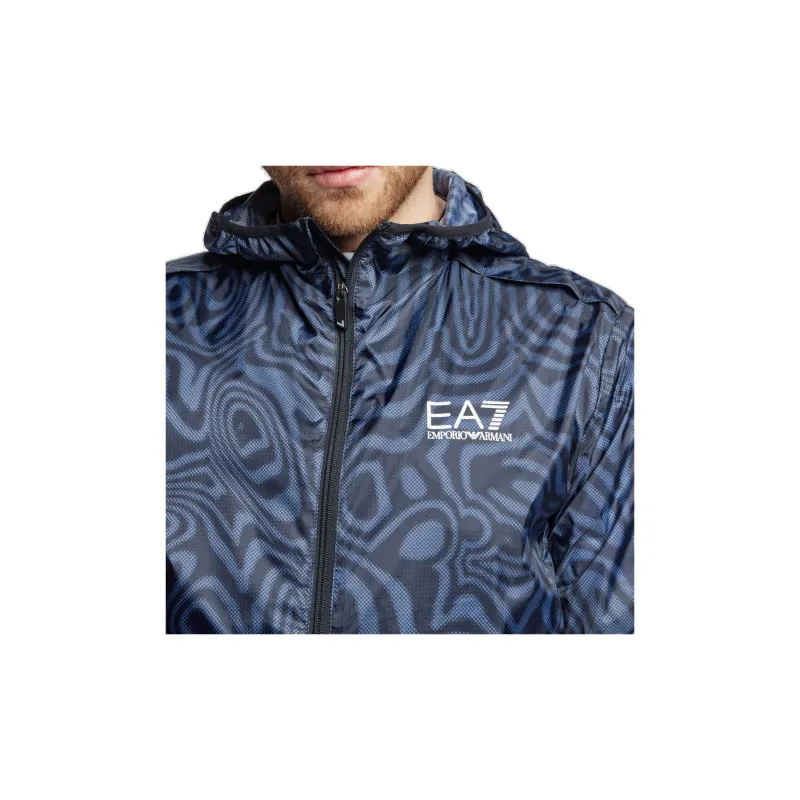 EMPORIO ARMANI EA7 Jackets Coats Men's Dark Blue-4