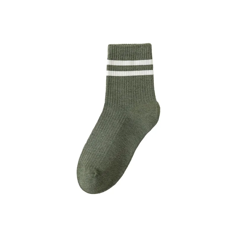 KANTANZHE Mid Calf Socks Unisex 1 Pack-8