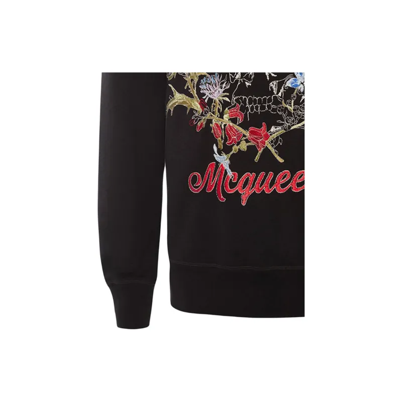 Alexander McQueen Sweatshirt Men's Black-5