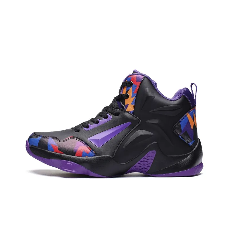 AMICNIEGD Grip Anti-Slip And Wear-Resistant High-Top Basketball Shoes Men's-0