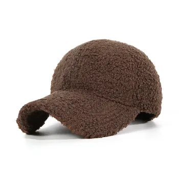 CACUSS Junior Teddy Fleece Polyester Baseball Caps Unisex