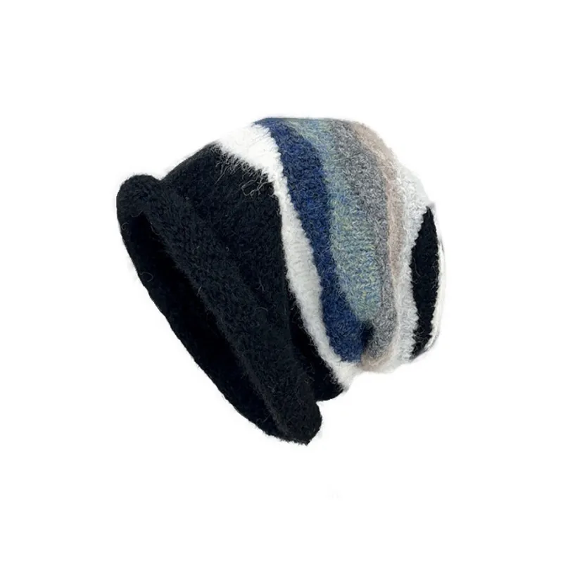 PISHUSHU Acrylic Beanies Women's-3