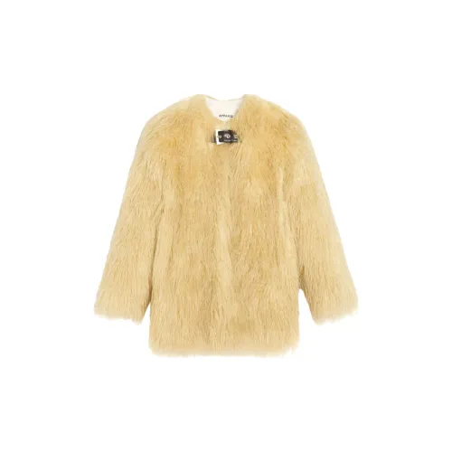 Apparis Furs Women's Light Beige