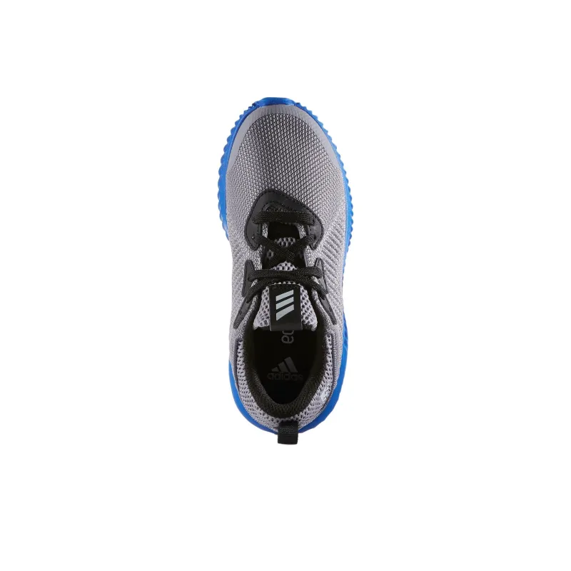 Adidas AlphaBounce Anti-Slip Wear-Resistant Low-Top Kids' Running Shoes Gray Blue Children Aged 3-7 Years Old-2