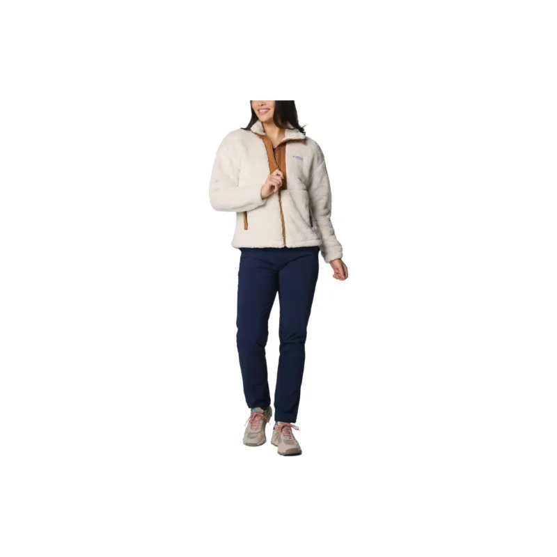 Columbia Boundless DISCOVERY™ SHERPA Velvet-feel Coat Women's White/Camel-1