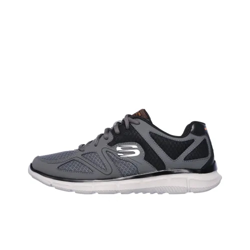 Skechers Slip-Resistant Breathable Low-Top Training Shoes Men's Gray