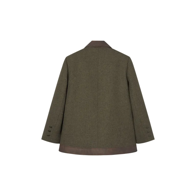 I'M ONE Business Suit Women's Coffee Brown-1