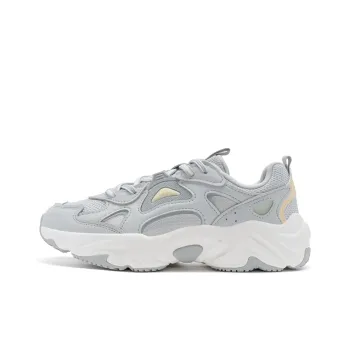 XTEP Slip-Resistant Cushioning Low-Top Casual Shoes Women's Moonstone Gray