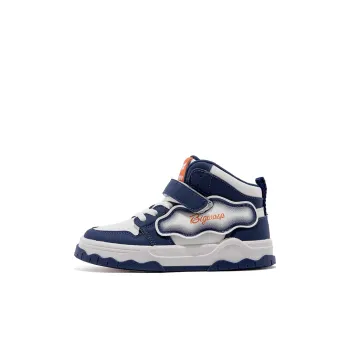 BIG WASP Slip Resistant Anti Kick Cushioning Wear Resistant Mid Top Kids' Skateboarding Shoes Kids'