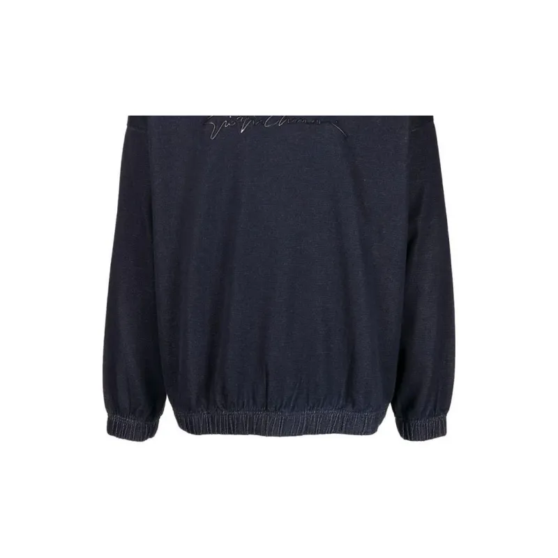 GIORGIO ARMANI SS23 Sweatshirt Men's Blue-5