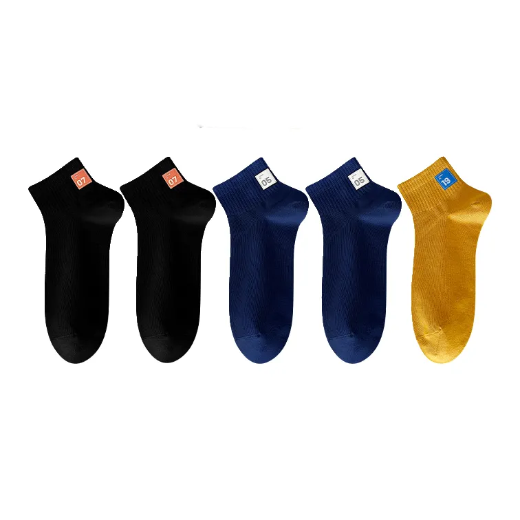 Lan Miao Mid Calf Socks Men's 5 Pack-14