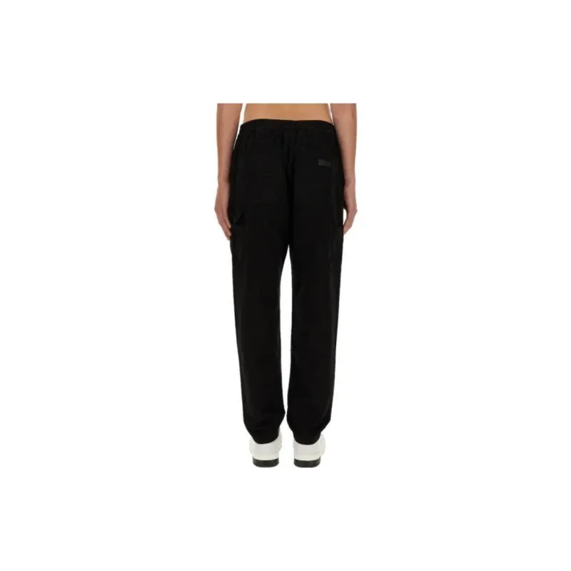 MOSCHINO Logo Patch Tapered Jeans-1