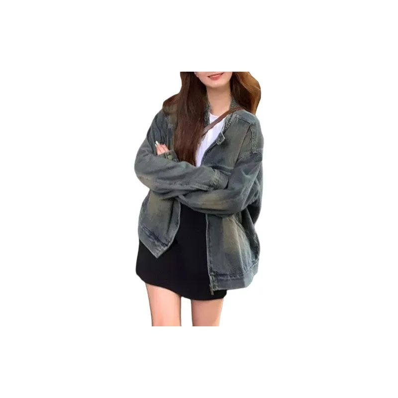 MGXEK Denim Jacket Unisex Wasteland Blue-2